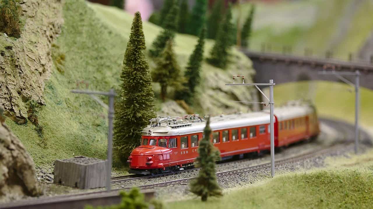 Modelleisenbahn Banner