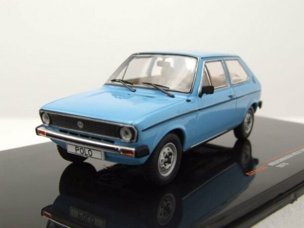 ixo Models Modellauto VW Polo 1 1975 hellblau Modellauto 1:43 ixo models