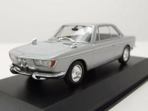 Maxichamps Modellauto BMW 2000 CS Coupe 1967 silber Modellauto 1:43 Maxichamps