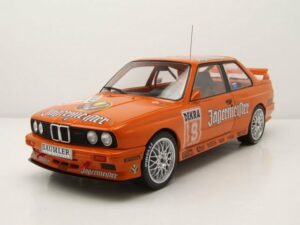 ixo Models Modellauto BMW M3 E30 #19 Jägermeister DTM Nürburgring 1992 Hahne Modellauto