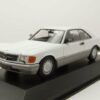 Maxichamps Modellauto Mercedes 560 SEC C126 1986 weiß Modellauto 1:43 Maxichamps