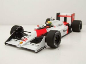 Minichamps Modellauto McLaren Honda MP4/4 Formel 1 Weltmeister 1988 Ayrton Senna Modellauto
