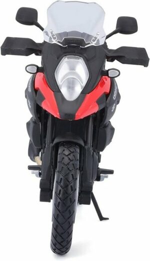 Maisto® Modellmotorrad Suzuki V-Strom (schwarz-rot