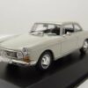 Maxichamps Modellauto Peugeot 404 Coupe 1962 weiß Modellauto 1:43 Maxichamps
