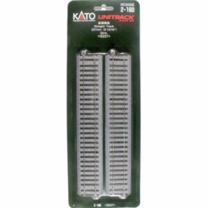 KATO Modelleisenbahn-Set H0 2er-Set Gerades Gleis 227 mm