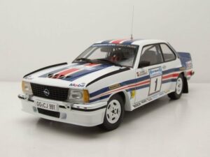 Sun Star Modellauto Opel Ascona 400 #1 Acropolis Rallye 1982 weiß blau W.Röhrl Modellauto