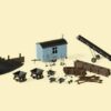 Auhagen Modelleisenbahn-Set Auhagen 11470 H0 Kleinbekohlung Wolkenstein