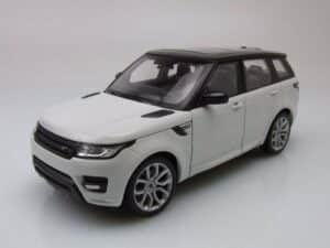 Welly Modellauto Land Rover Range Rover Sport 2015 weiß schwarz Modellauto 1:24 Welly