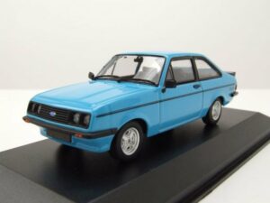 Maxichamps Modellauto Ford Escort RS2000 1976 blau Modellauto 1:43 Maxichamps