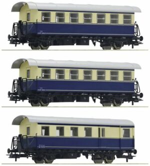 Roco Modellauto Roco 74192 H0 3er-Set Spantenwagen der ÖBB