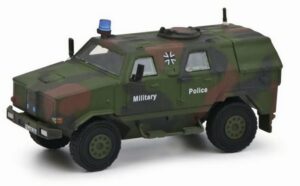 Schuco Modellauto 452666800 Schuco Dingo Militär / Military Police 1:87