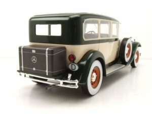 MCG Modellauto Mercedes Typ Nürburg 460/460 K (W08) 1928 beige dunkelgrün Modellauto