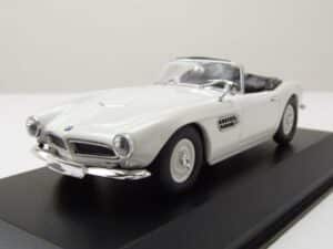 Maxichamps Modellauto BMW 507 Cabrio 1957 weiß Modellauto 1:43 Maxichamps