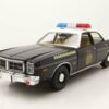 GREENLIGHT collectibles Modellauto Dodge Monaco 1977 schwarz weiß Hatchapee County Sheriff Modellauto