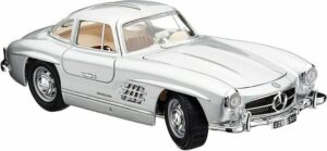 Bburago Modellauto Mercedes-Benz 300SL 1954 (silber)