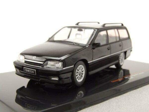 ixo Models Modellauto Opel Omega A2 Caravan Kombi 1990 schwarz Modellauto 1:43 ixo models