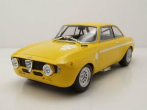Minichamps Modellauto Alfa Romeo GTA 1300 Junior 1971 gelb Modellauto 1:18 Minichamps