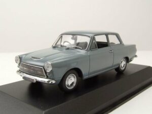 Maxichamps Modellauto Ford Cortina MK1 1962 grau Modellauto 1:43 Maxichamps