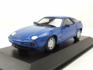 Maxichamps Modellauto Porsche 928 S 1979 blau Modellauto 1:43 Maxichamps