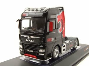 ixo Models Modellauto MAN TGX XXL D38 Zugmaschine schwarz rot Modellauto 1:43 ixo models