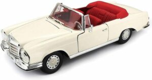 Maisto® Modellauto Mercedes 280SE Cabrio '66 (creme)