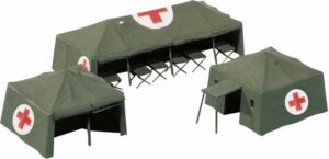 Herpa Modellauto Herpa 746021 Military 1:87 Zubehör Sanitätszelte