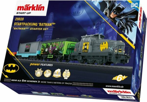 Märklin Modelleisenbahn-Set Märklin Start up - Startpackung "Batman" - 29828