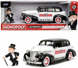 JADA Modellauto Modellauto H.R.Mr. Monopoly 1939 Chevy Master Mit Figur 1:24 253255048