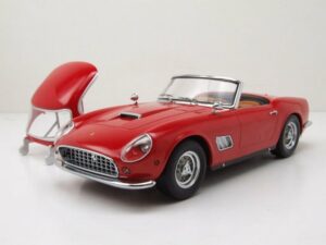 KK Scale Modellauto Ferrari 250 GT California Spyder US-Version 1960 rot Modellauto 1:18