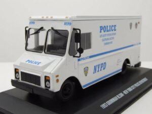 GREENLIGHT collectibles Modellauto Grumman Olson LLV NYPD Police 1993 weiß Modellauto 1:43 Greenlight