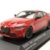Minichamps Modellauto BMW M4 2020 rot Modellauto 1:43 Minichamps
