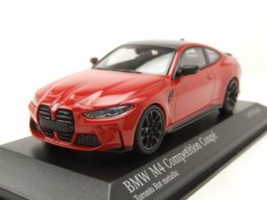 Minichamps Modellauto BMW M4 2020 rot Modellauto 1:43 Minichamps