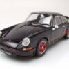 Welly Modellauto Porsche 911 Carrera RS 1973 schwarz rot Modellauto 1:18 Welly