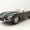 Bburago Modellauto Jaguar E-Type Cabrio 1961 grün Modellauto 1:18 Bburago