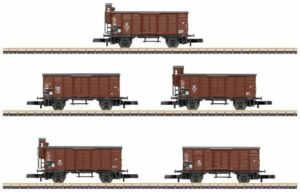 Märklin Modellauto Märklin 86605 Z 5er-Set Güterwagen G 10 der DB