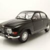 Whitebox Modellauto Saab 96 V4 1970 schwarz Modellauto 1:24 Whitebox