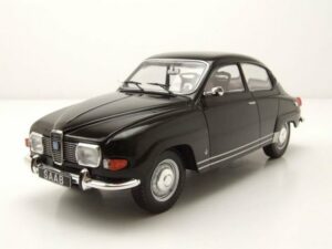 Whitebox Modellauto Saab 96 V4 1970 schwarz Modellauto 1:24 Whitebox