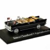 Editions Atlas Sammlerauto Staatskarosse Frankreich 1961 Simca Chambord V8 Kennedy besucht Charles de Gaulle schwarz 1:43 Metall Kunststoff Sammlermodell