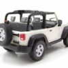 Welly Modellauto Jeep Wrangler Rubicon offen 2007 weiß Modellauto 1:24 Welly