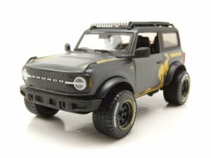 Maisto® Modellauto Ford Bronco Off-Road Toyo Tires 2021 grau Modellauto 1:24 Maisto