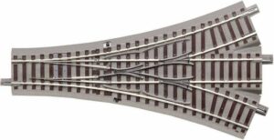 Roco Modelleisenbahn-Set H0 Roco geoLINE (mit Bettung) 61160 Dreiwegweiche 1 St.