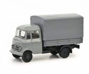 Schuco Modellauto Schuco 452661600 MB L319 grau 1:87