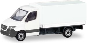 Herpa 013703 MiniKit MB Sprinter 18 Pritsche weiß