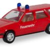 Herpa 094795 Opel Rekord E Caravan Feuerwehr Eins