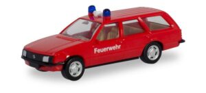 Herpa 094795 Opel Rekord E Caravan Feuerwehr Eins