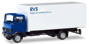 Herpa 309585 BASIC MB 813 Koffer-LKW RVS