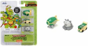 JADA Modellauto Modellauto Hollywood Rides Turtles 3 Pack Nano Cars 253281000