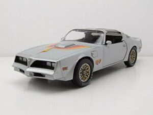 GREENLIGHT collectibles Modellauto Pontiac Firebird Fire Am VSE 1977 silber Modellauto 1:18 Greenlight