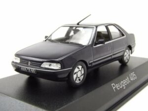 Norev Modellauto Peugeot 405 SRi 1991 dunkelblau Modellauto 1:43 Norev