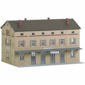 MiniTrix Modelleisenbahn-Set N Bahnhof "Eckartshausen-Ilshofen